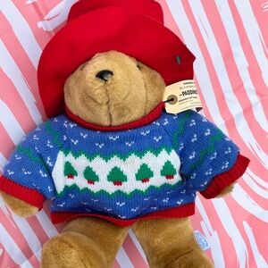 Christmas Collectible Paddington Bear - Made in England - Vintage